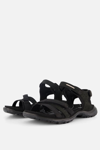 Ecco offroad roam sandalen dames - zwart