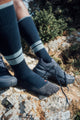 Falke tk energy met compressie wol functioneel materiaal wandelsokken heren zwart - maat 43-46 w3