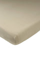 Meyco baby uni hoeslaken boxmatras - taupe - 75x95cm