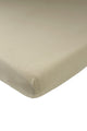 Meyco baby uni hoeslaken co-sleeper - taupe - 50x90cm