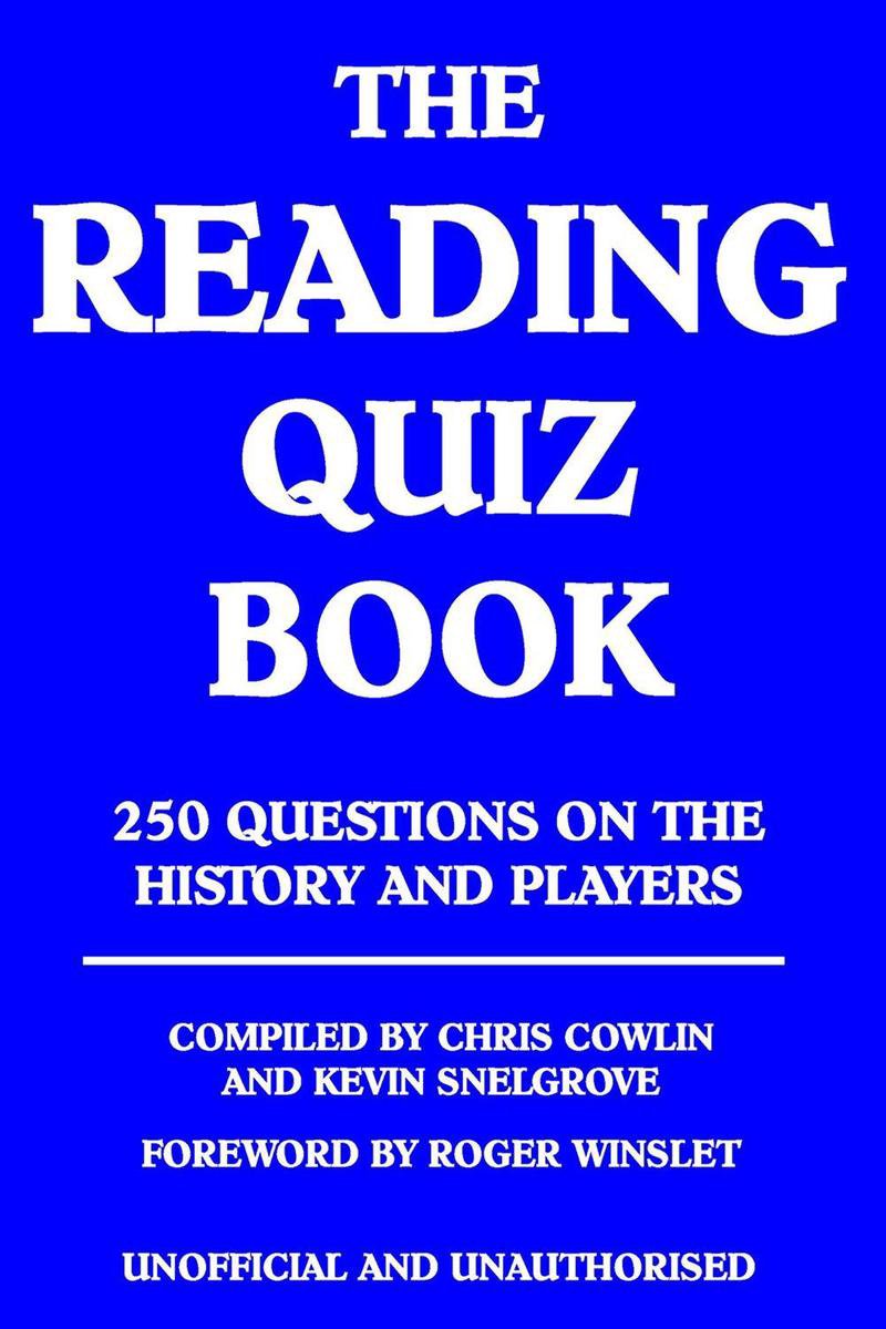 The reading quiz book