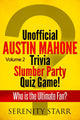 Ty unofficial austin mahone trivia slumber par quiz game volume 2