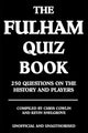 The fulham quiz book