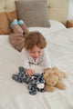 One love knuffel - sneeuwluipaard sky - 35cm - grijs en zwart - 0 jaar