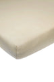 Meyco baby uni hoeslaken ledikant - sand - 60x120cm