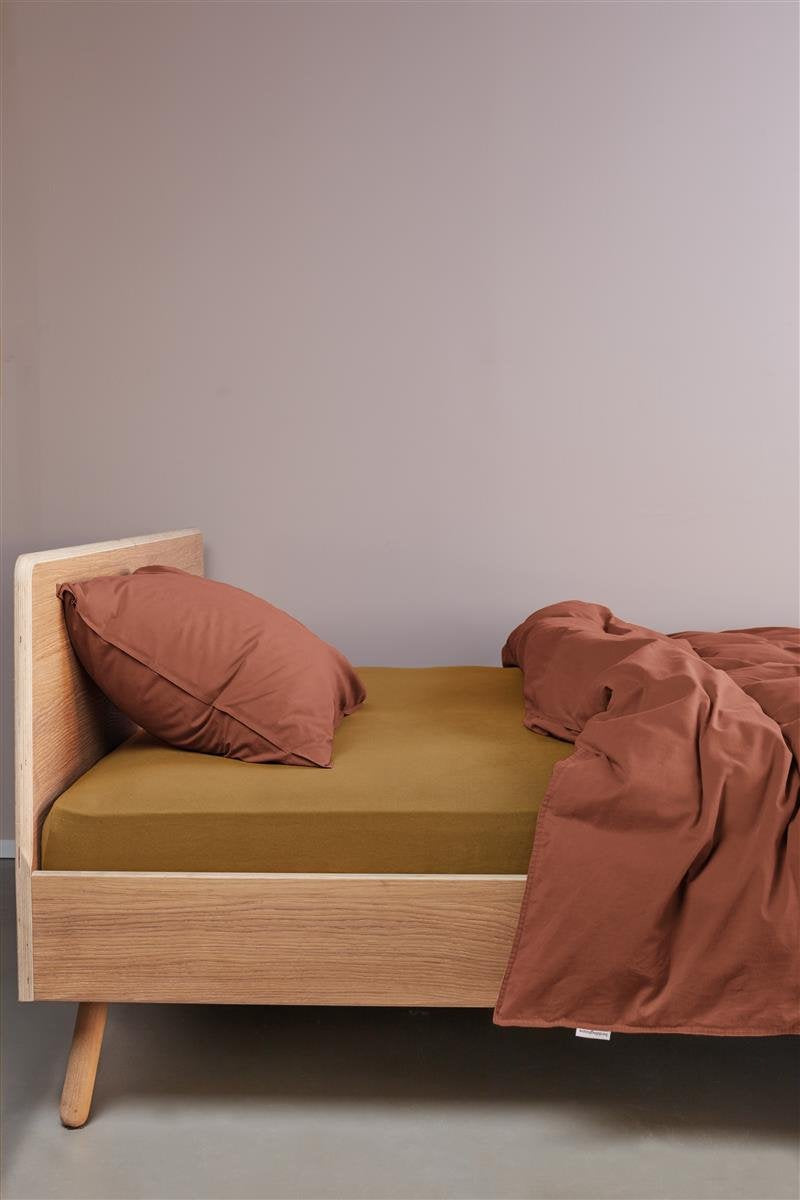 Beddinghouse - jersey - topper hoeslaken - 160x220 cm - geel