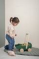 Trixie houten loopwagen - mr. crocodile - babywalker - kinder speelgoed - loopkar vanaf 1,5 jaar - voor jongens en meisjes - fsc