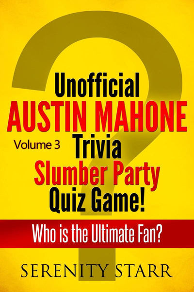 Ty unofficial austin mahone trivia slumber par quiz game volume 3