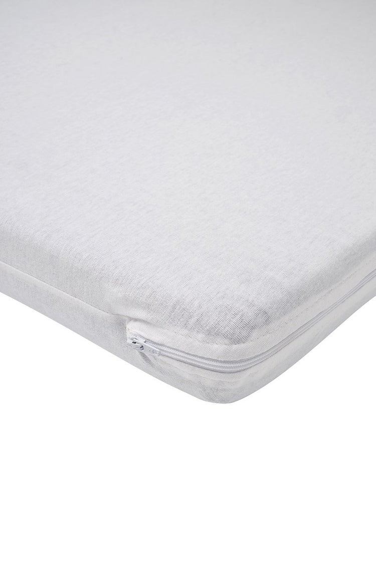 Meyco baby meyco campingbed matrashoes - 60 x 120 cm - jersey - wit