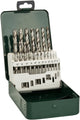 Bosch - 19-delige metaalboorset hss-g, din 338