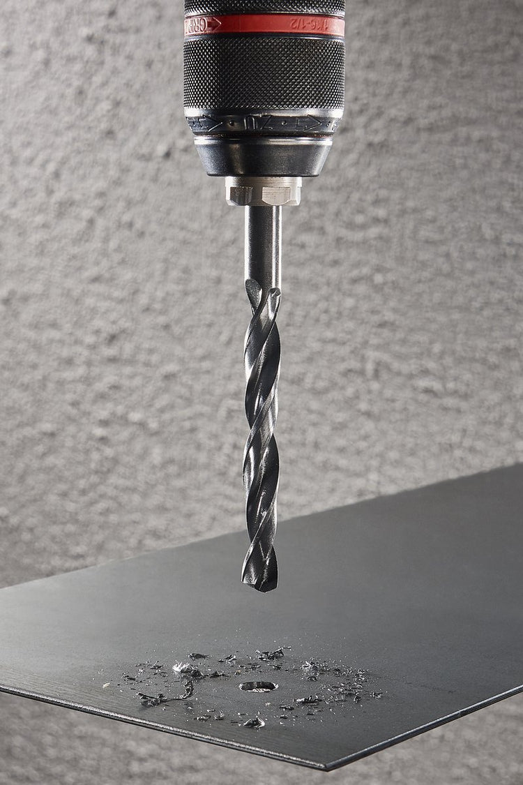 Wolfcraft - 9 delige boorset voor metaal steen - 3 tot 8mm - metaalboor - 7115000