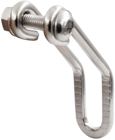 Edge Lamphaak City RVS op kroonbout