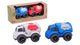 Johntoy john toy jouã©co set a 2 hulpdienstvoertuigen bio-plastic 25x8x10cm