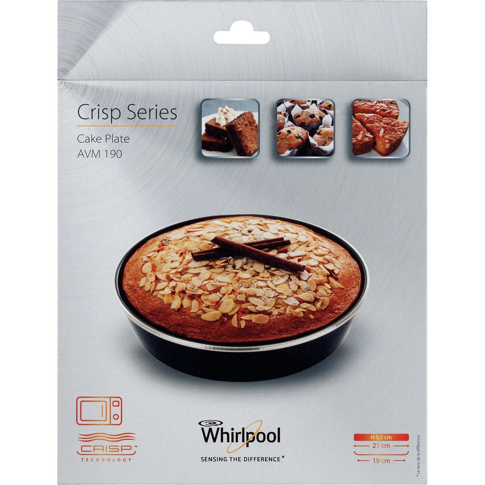 Whirlpool Cake CRISP schaal, (Ø 19 x H 5 cm)