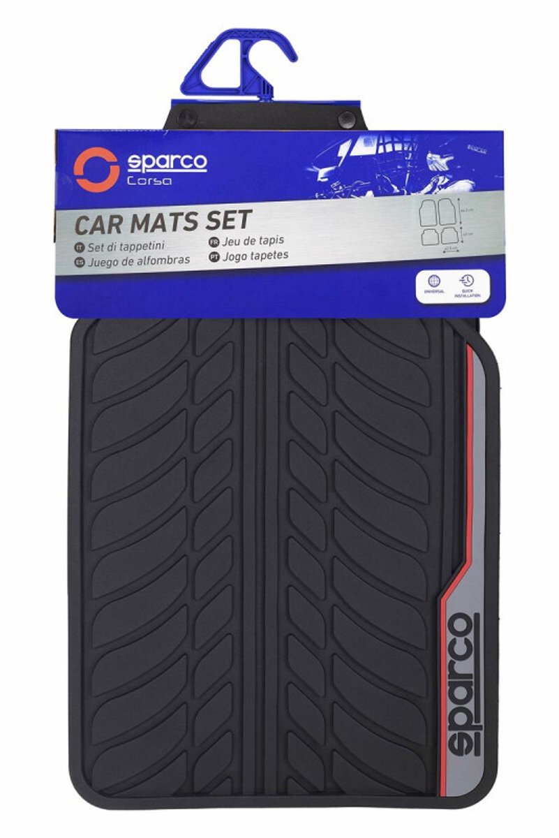 Sparco vloermattenset voor auto f507 universeel