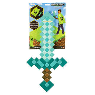 Disguise minecraft zwaard en masker set compleet