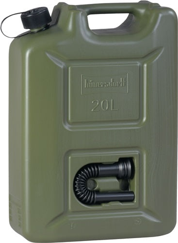 Hünersdorff hunersdorff brandstofjerrycan | inhoud 20 l | olijfgroen hdpe | l350xb165xh495mm | 1 stuk - 802000