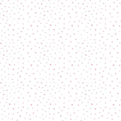 Noordwand noordwand behang baby confetti dots wit roze beige