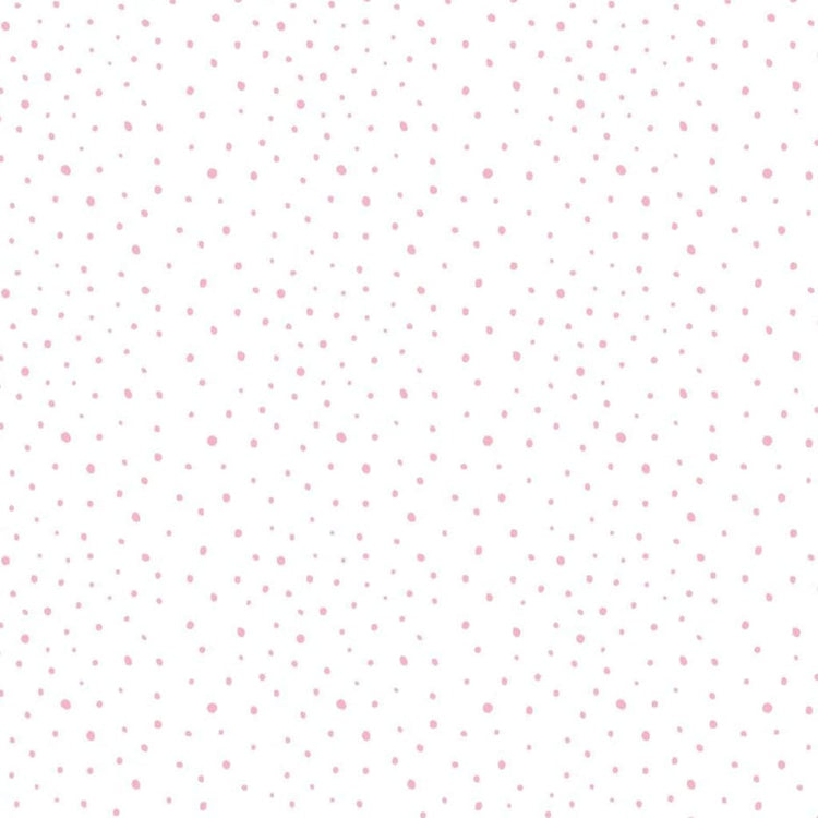 Noordwand noordwand behang baby confetti dots wit roze beige