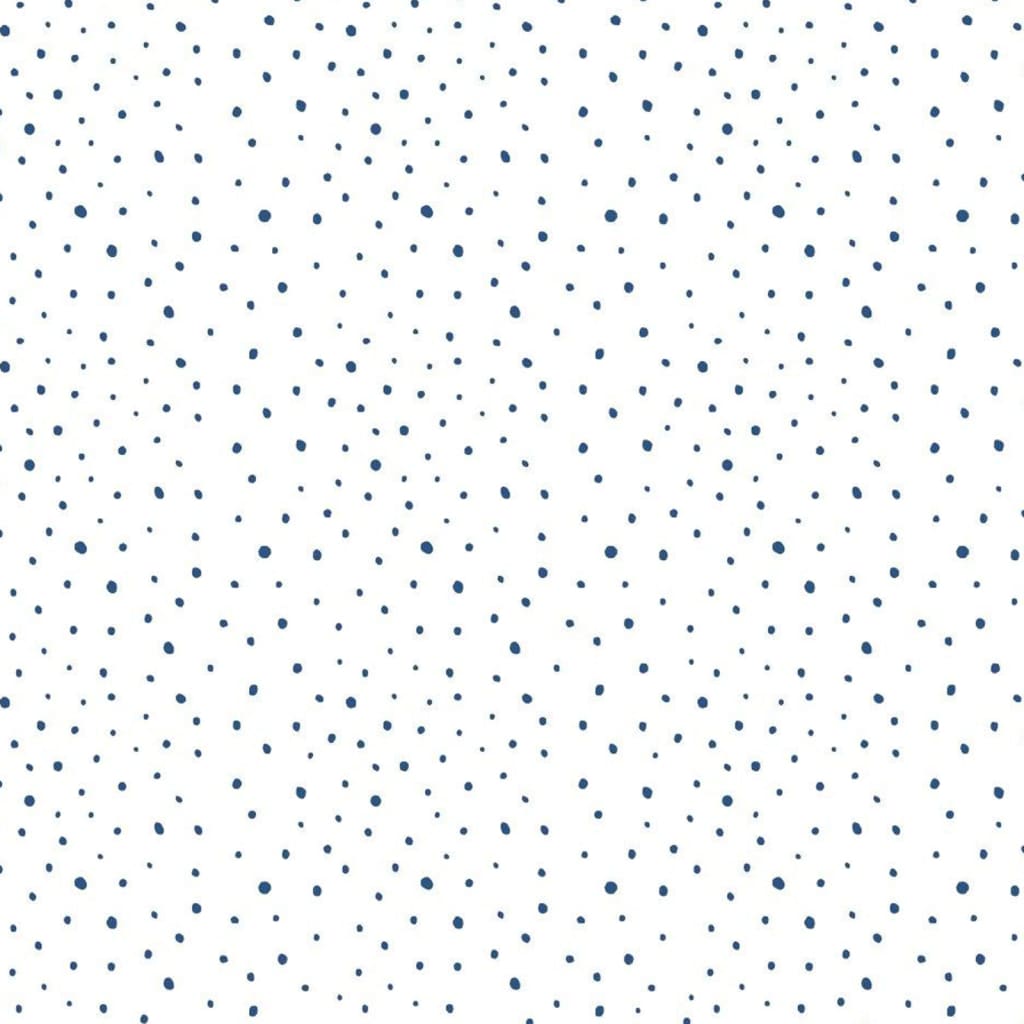 Noordwand Noordwand Behang baby Confetti Dots wit blauw beige