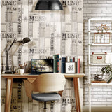 Noordwand behang urban friends coffee wooden planks grijs en zwart - afbeelding 2