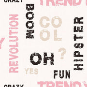 Noordwand Noordwand Behang Friends Coffee Words and Letters roze en zwart - afbeelding 2