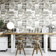 Noordwand Noordwand Behang Friends Coffee Industrial Weathered metallic beige - afbeelding 1