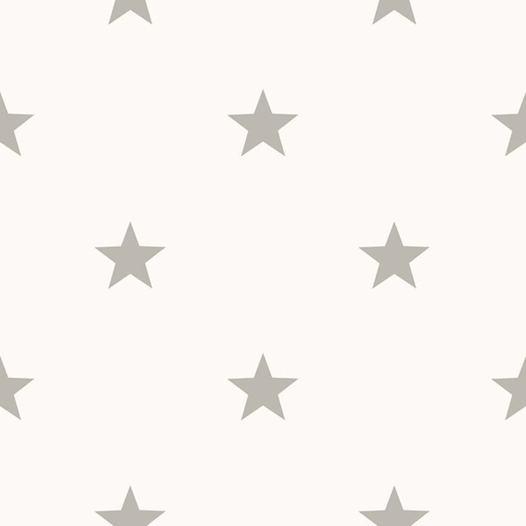 Noordwand behang friends coffee little stars lichtgrijs en wit
