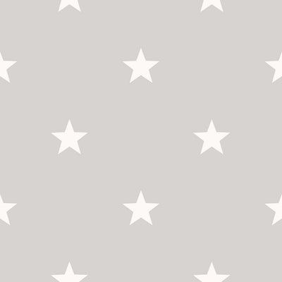 Noordwand behang friends coffee little stars donkergrijs en wit