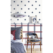 Noordwand Noordwand Behang Friends Coffee Little blauw en wit - afbeelding 1