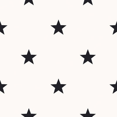Noordwand behang friends coffee little stars zwart en wit