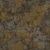Noordwand Noordwand Behang Friends Coffee The World Map metallic en grijs - afbeelding 2