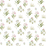 Noordwand behang blooming garden 6 flowers and plants wit en groen - afbeelding 2