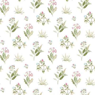 Noordwand behang blooming garden 6 flowers and plants wit en groen