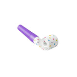 Paperdreams party roltong - party dots - 10cm papier plastic- pak a 6 stuks - afbeelding 2