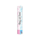 Paperdreams confetti kannon 40 cm - gender reveal boy paper - afbeelding 1
