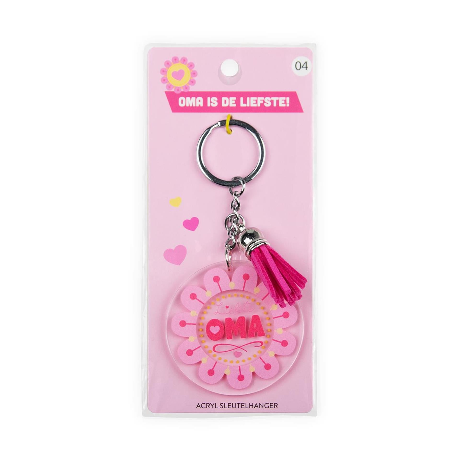 Paperdreams sleutelhanger- oma