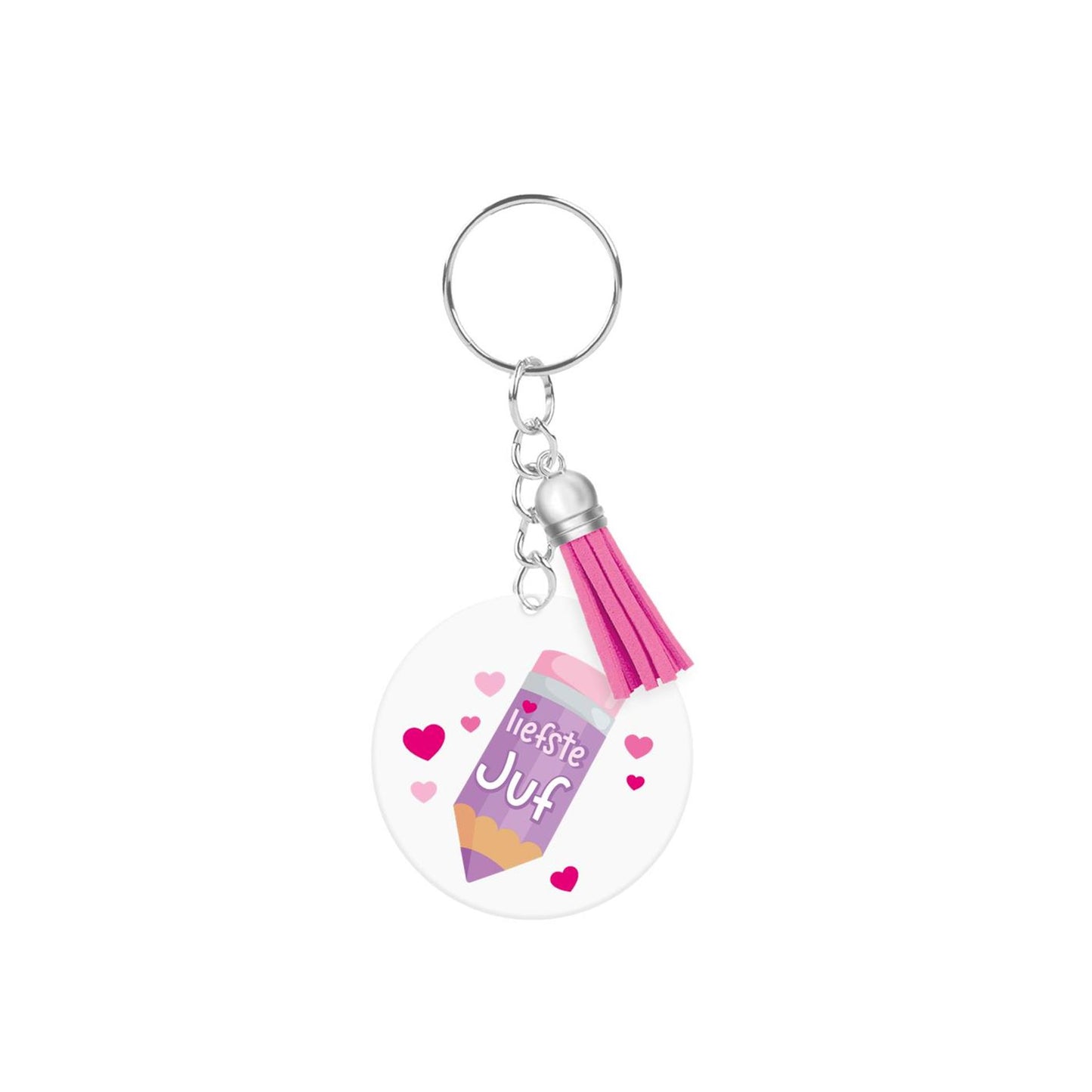 Paperdreams sleutelhanger- juf