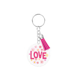 Paperdreams sleutelhanger- ik hou van jou acryl 6,5x13,5cm - afbeelding 1