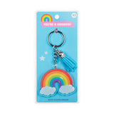 Paperdreams sleutelhanger- regenboog acryl 6,5x13,5cm - afbeelding 2