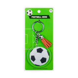 Paperdreams sleutelhanger- voetbal acryl 6,5x13,5cm - afbeelding 2
