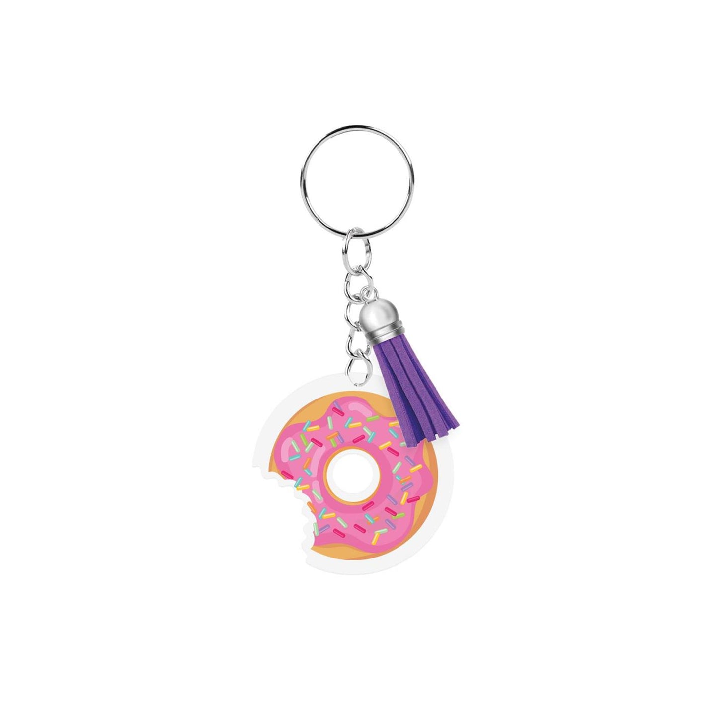 Paperdreams sleutelhanger- donut acryl 6,5x13,5cm