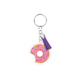 Paperdreams sleutelhanger- donut acryl 6,5x13,5cm - afbeelding 1