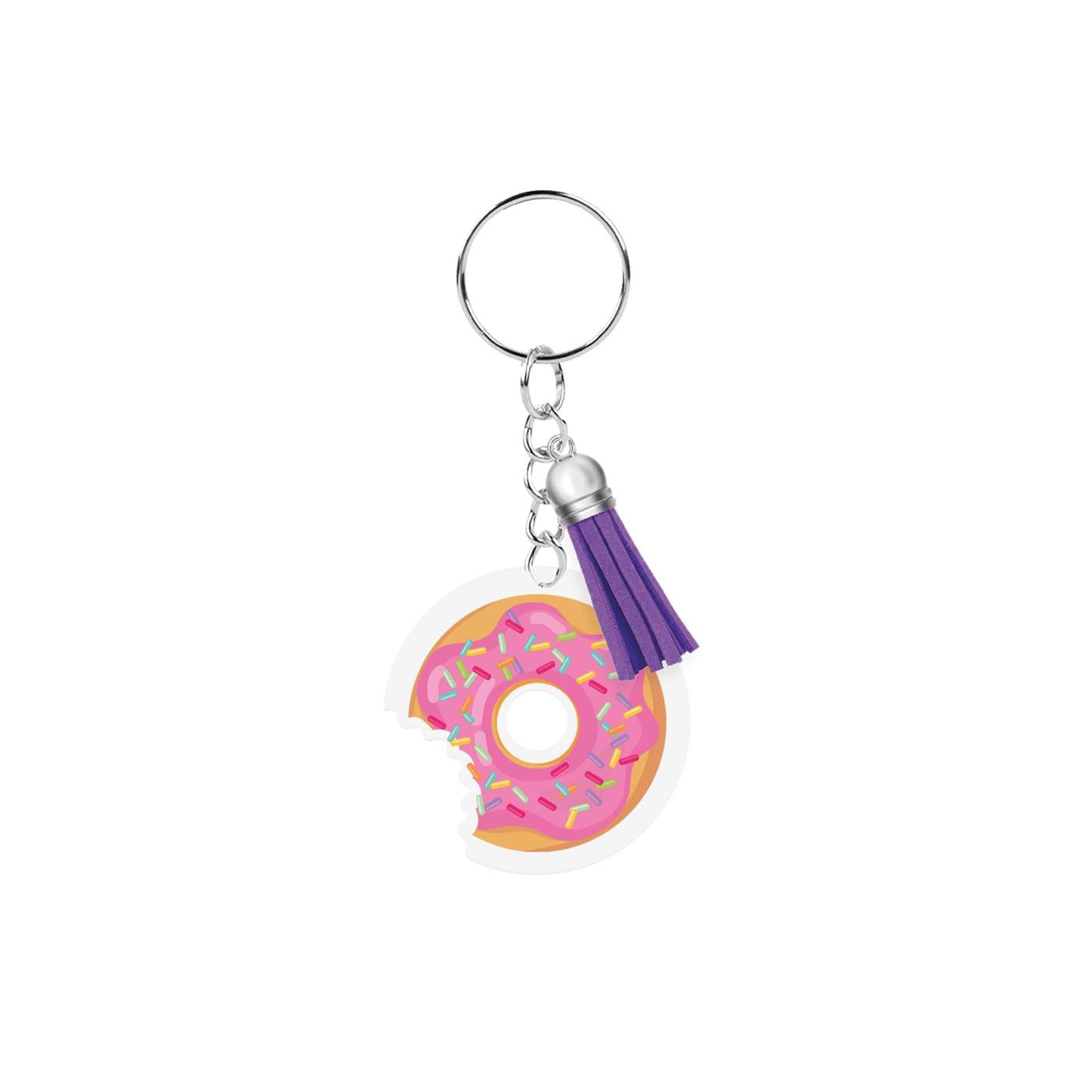 Paperdreams sleutelhanger- donut acryl 6,5x13,5cm