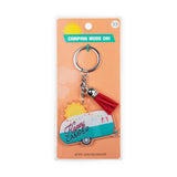 Paperdreams sleutelhanger- happy camper acryl 6,5x13,5cm - afbeelding 2
