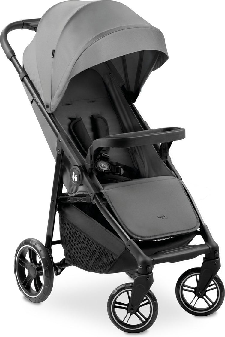 Hauck shop n care - buggy - bijzonder wendbaar - opvouwbaar met één hand - grey