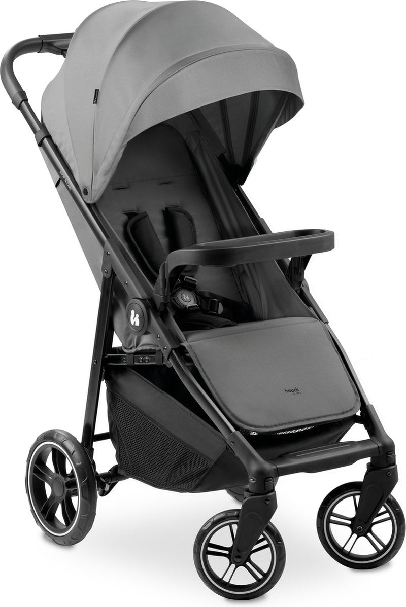 Hauck shop n care - buggy - bijzonder wendbaar - opvouwbaar met één hand - grey