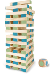 Bs toys mega houten wiebeltoren spel, 61dlg. - afbeelding 1
