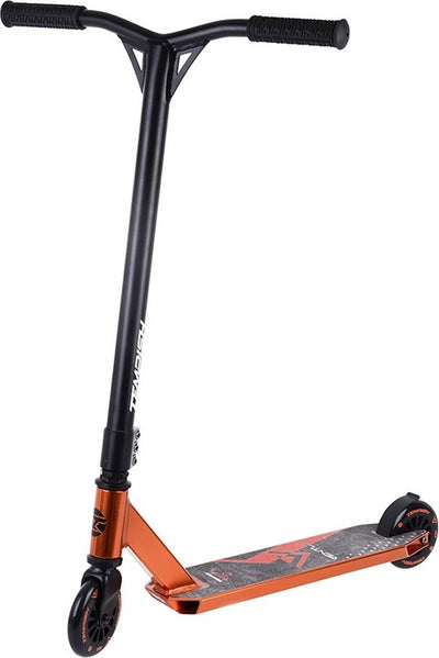 Tempish ventus elox stuntstep beginner – freestyle trickstep – step – 110 mm wielen – skatepark pro scooter – oranje