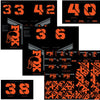 Fox racing shox custom fork and shox kit 2021 sticker set | kashima